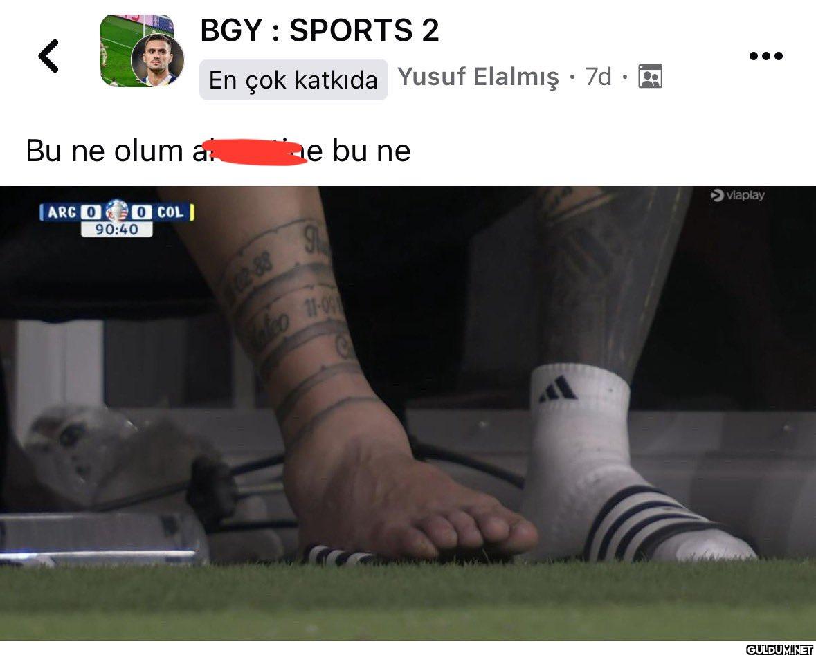Messi’nin bileğinin son...