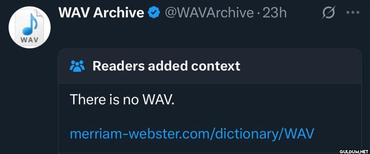 - 23h *Readers added...