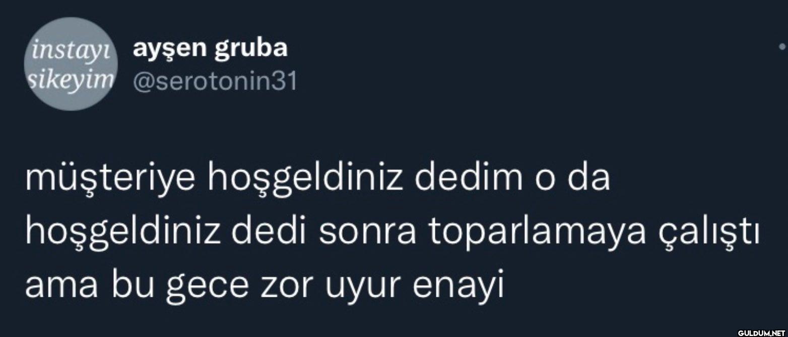 müşteriye hoşgeldiniz...
