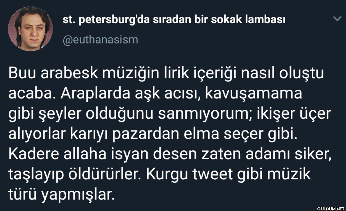 st. petersburg'da sıradan...