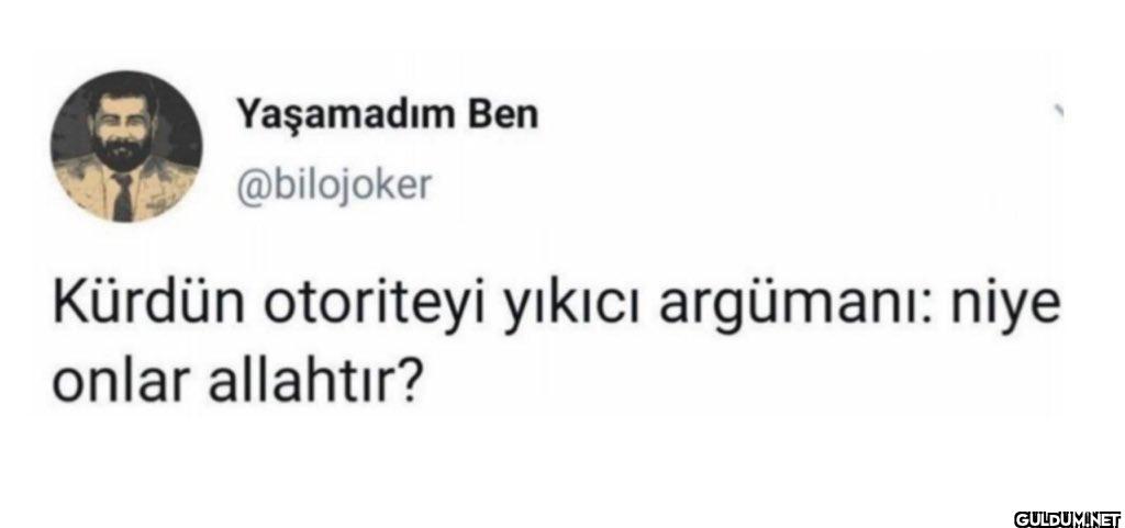 Kürdün otoriteyi yıkıcı...