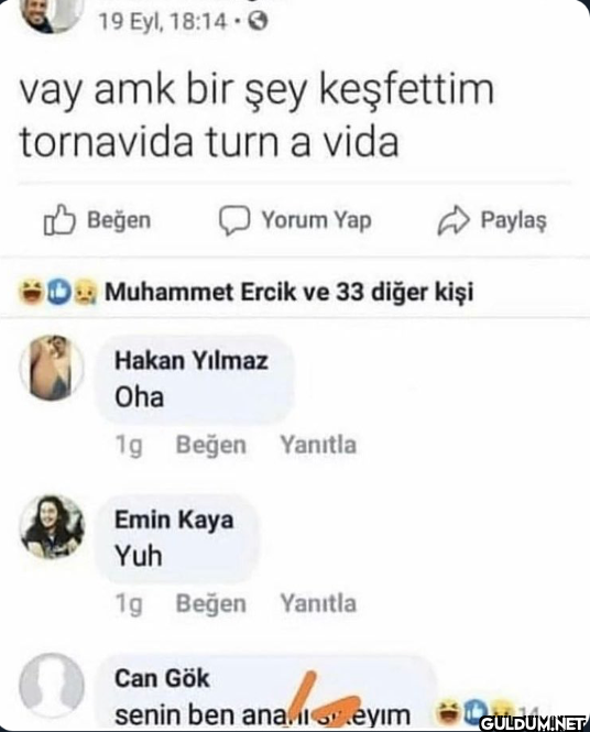 19 Eyl, 18:14.0 vay amk...