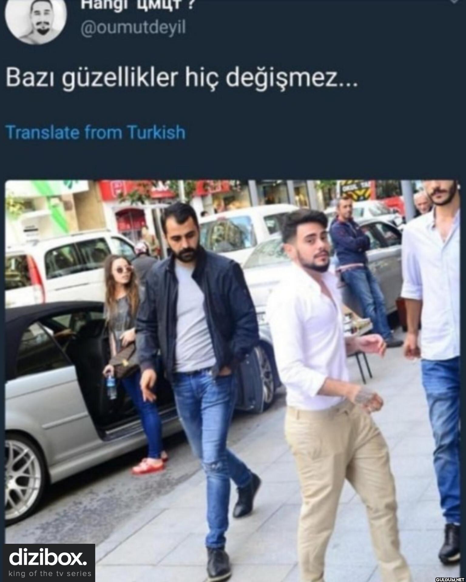 Bazı güzellikler hiç...