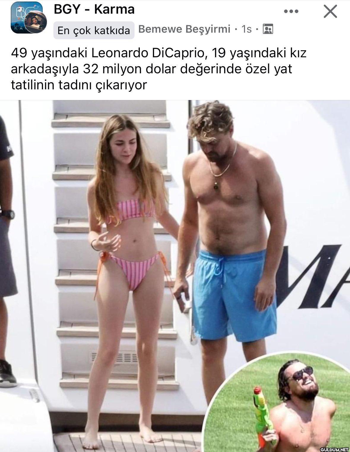 49 yaşındaki Leonardo...