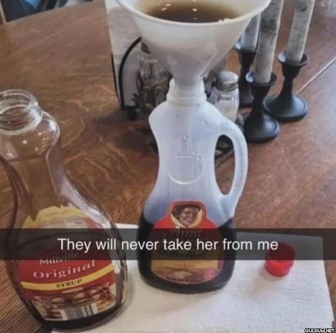 They will never take her...