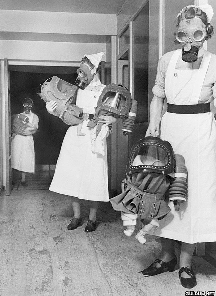 17. WWII Gas Masks For Babies