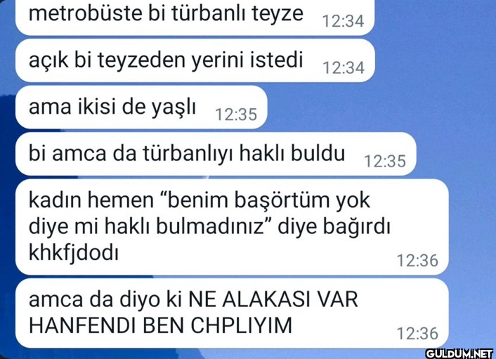 Herkesin kafası karışık   ...