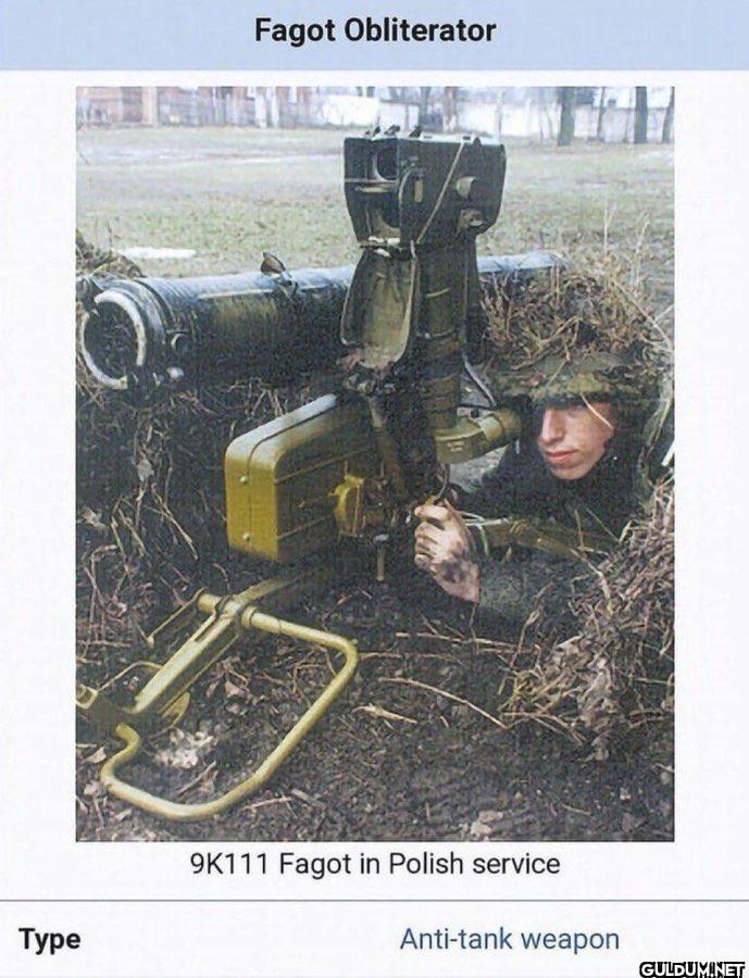 Type Fagot Obliterator...
