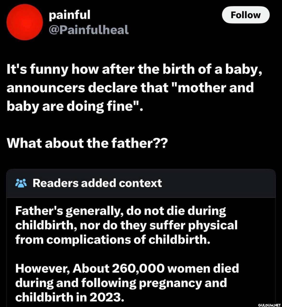 Follow It's funny how...
