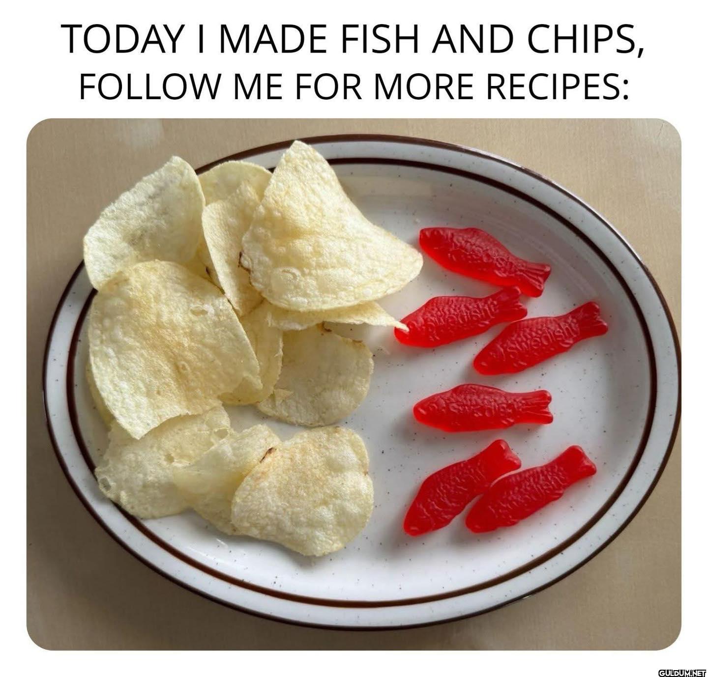 ︎ ︎    TODAY I MADE FISH...