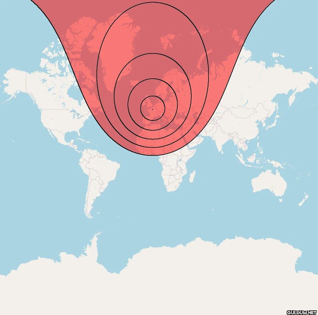 What a 5,000km radius...