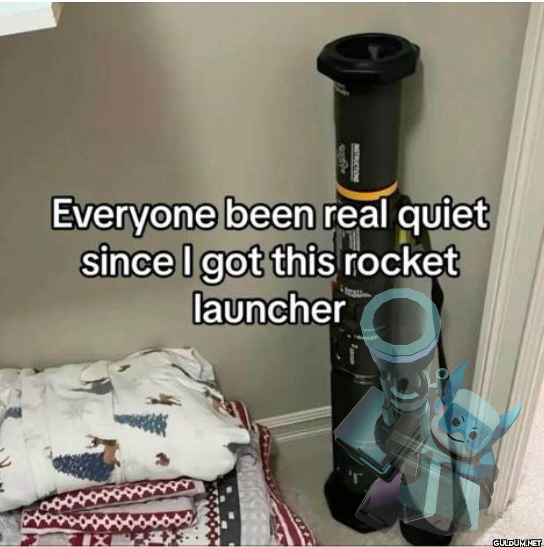 Everyone been real quiet...