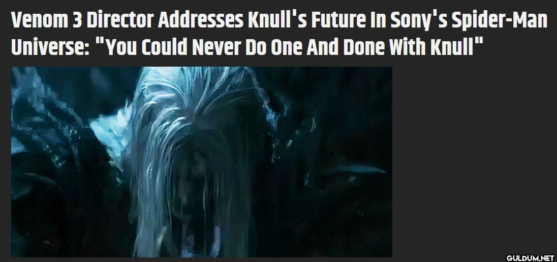 Venom 3 Director Addresses...