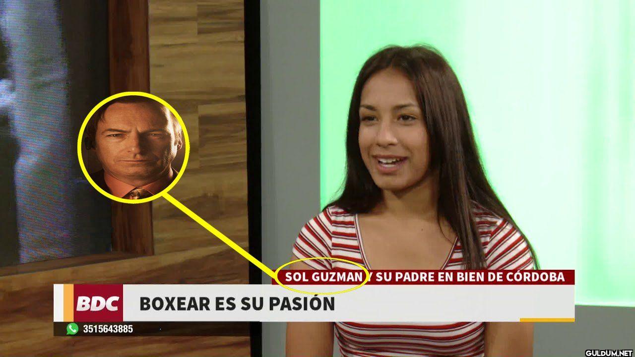 SOL GUZMAN SU PADRE EN...