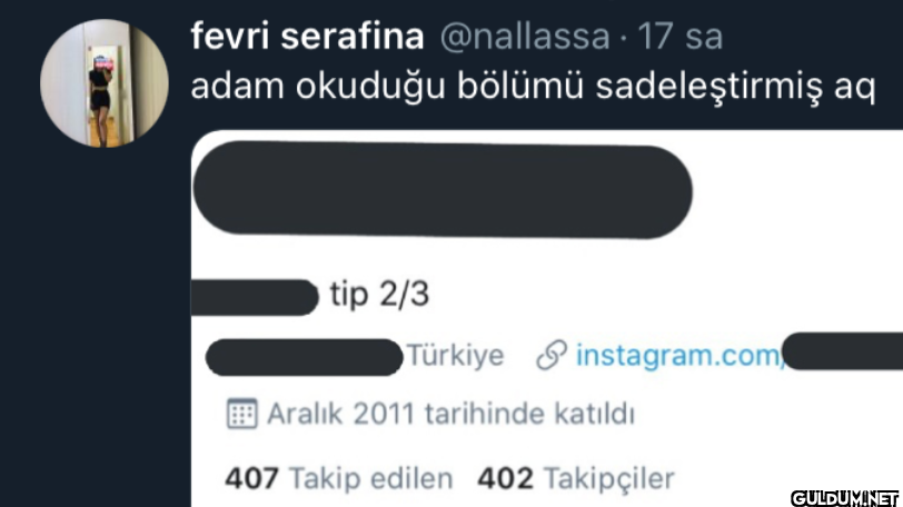 17 sa adam okuduğu bölümü...