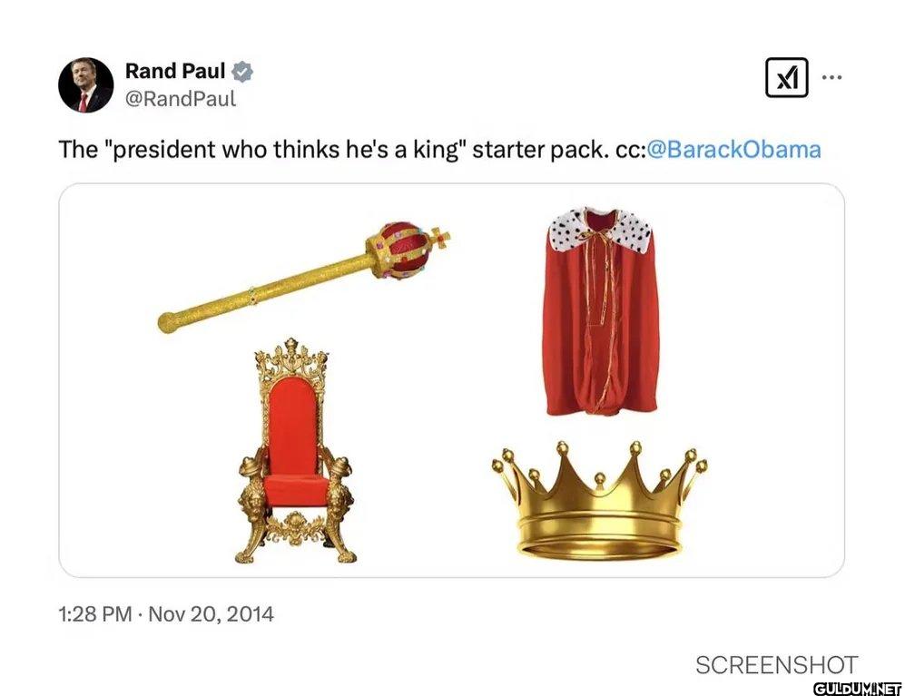 וא The "president who...