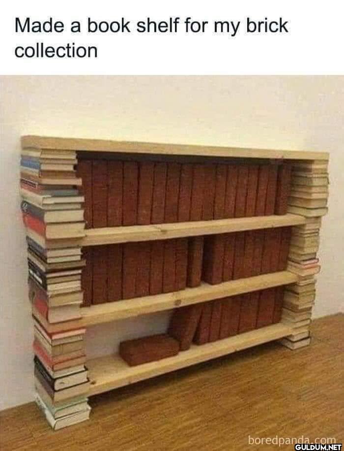 ㅤ    Made a book shelf for...