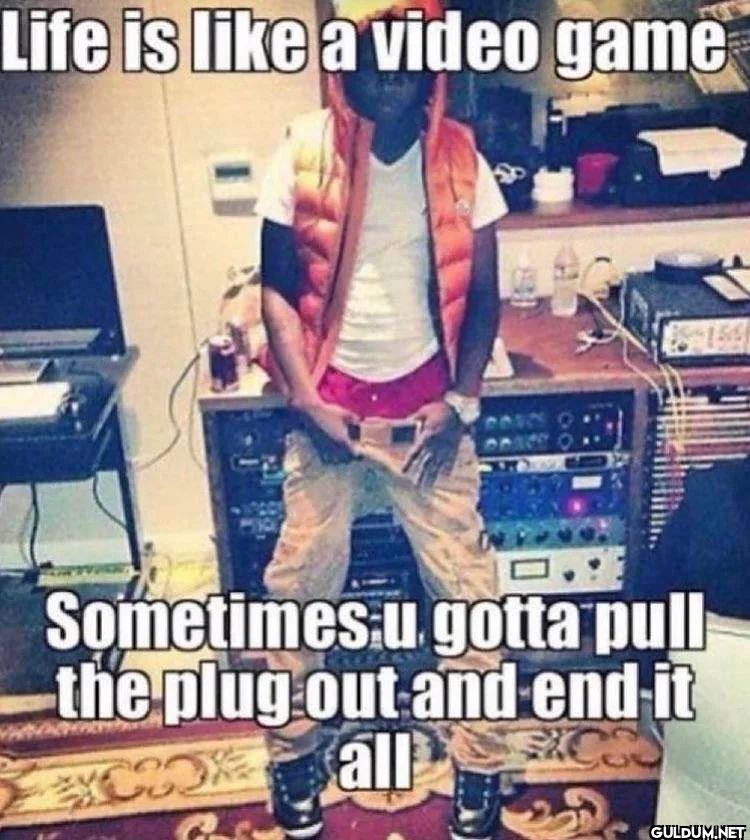 Life is a video game...