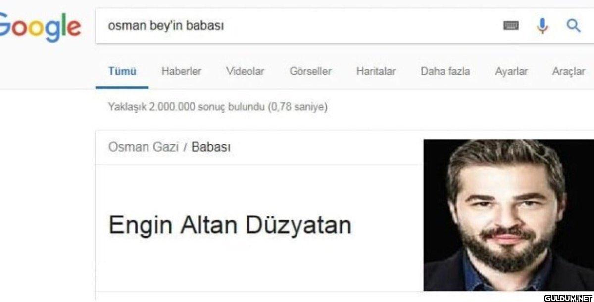 Google osman bey'in babası...