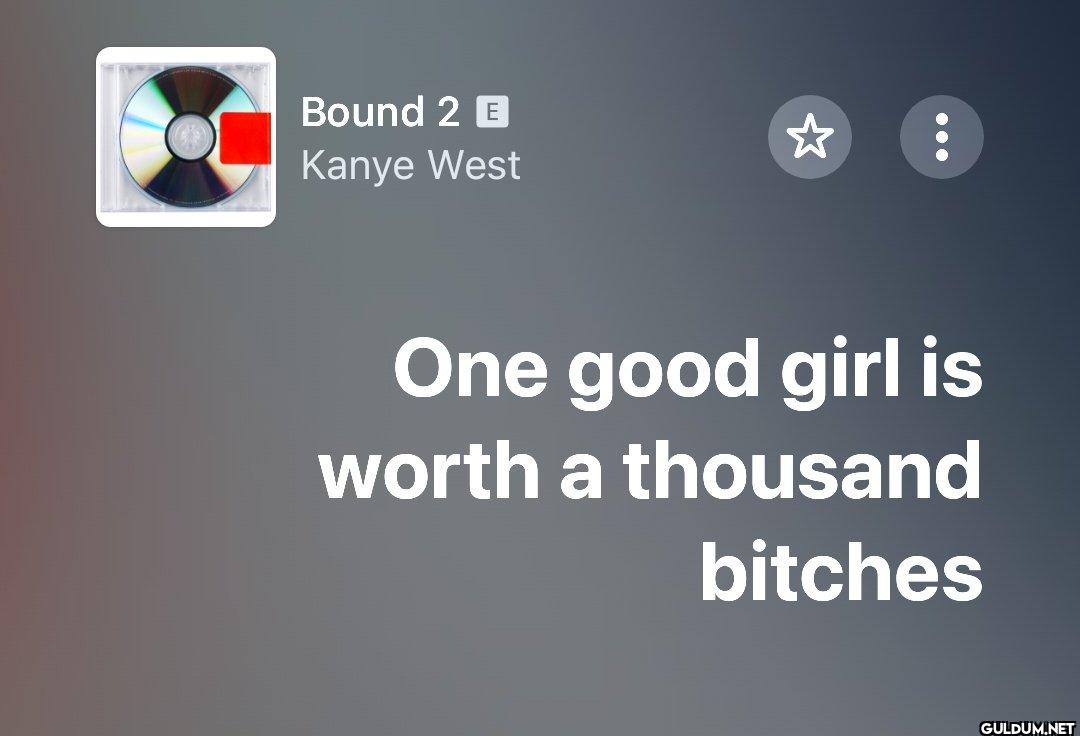Bound 2 E Kanye West ☆ One...
