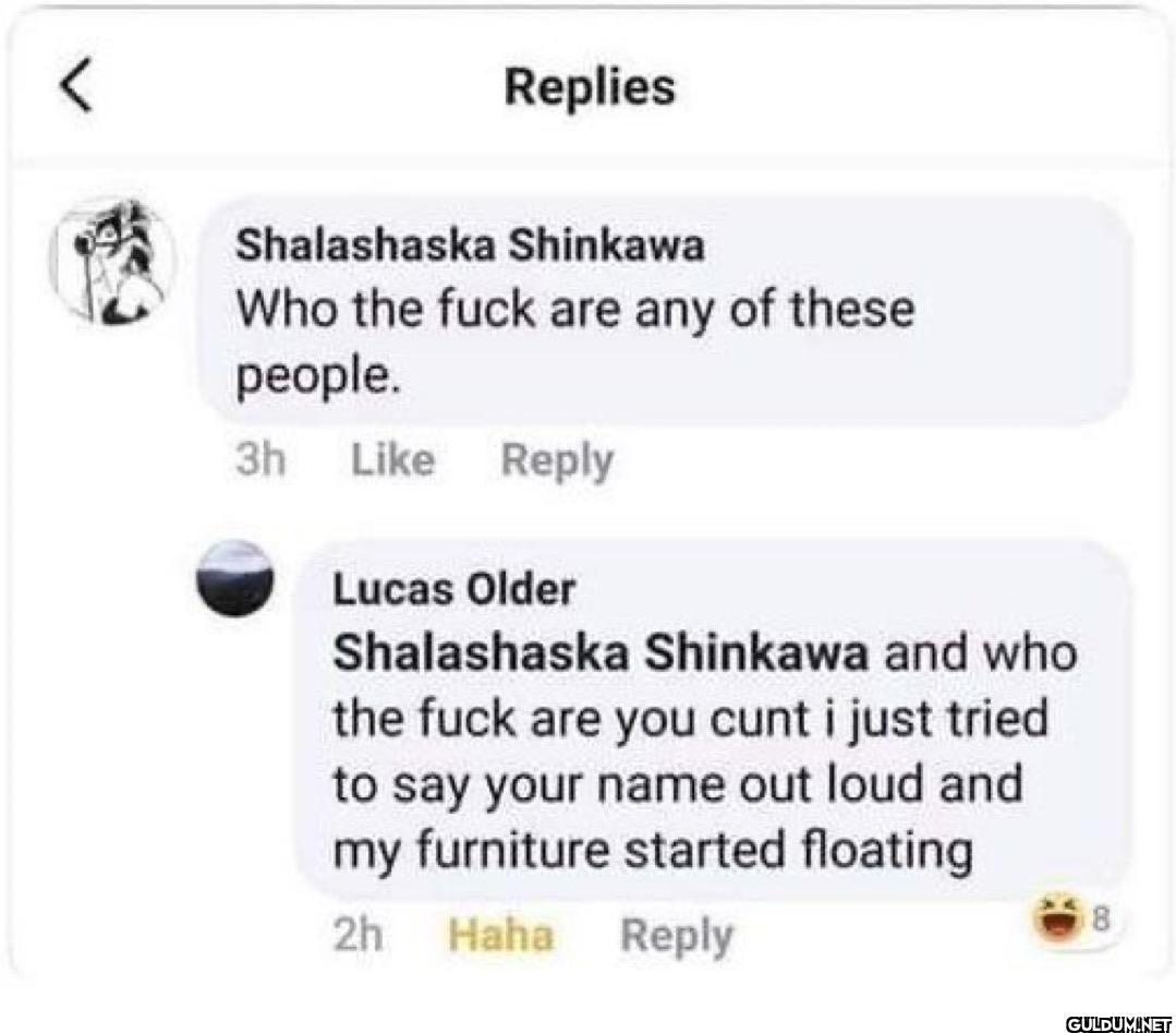 💀😭    < Replies...