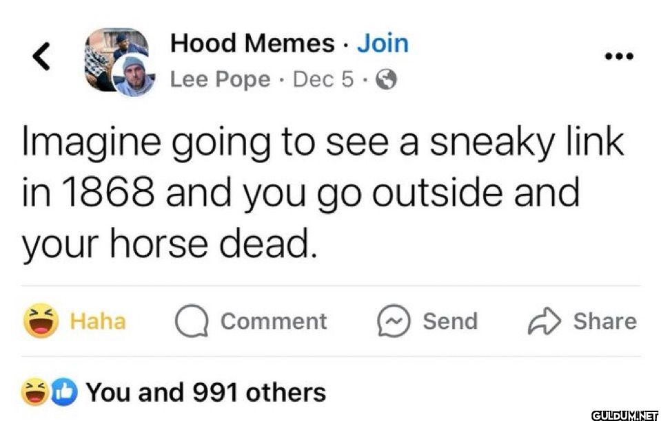 Hood Memes Join Lee Pope...