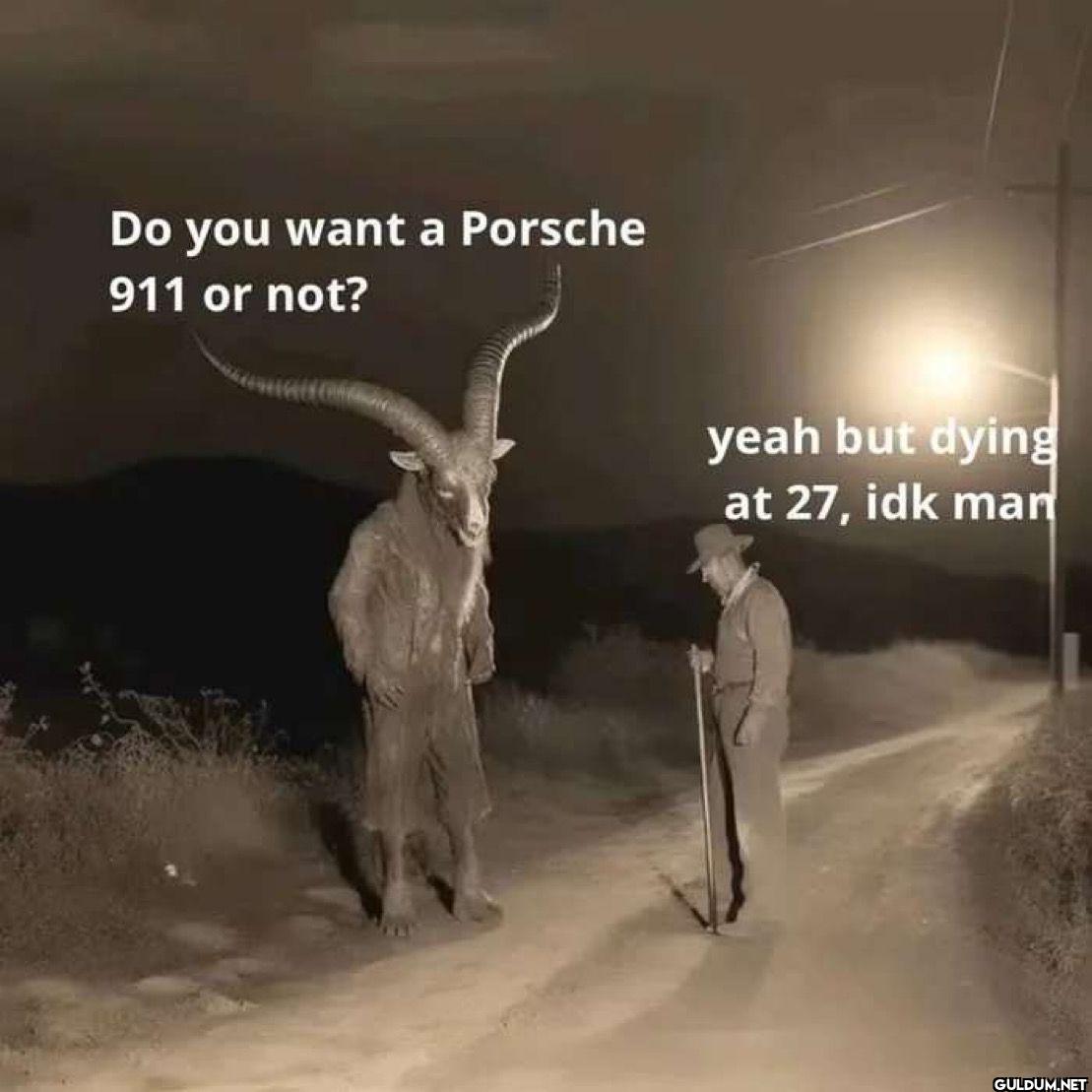 Do you want a Porsche 911...