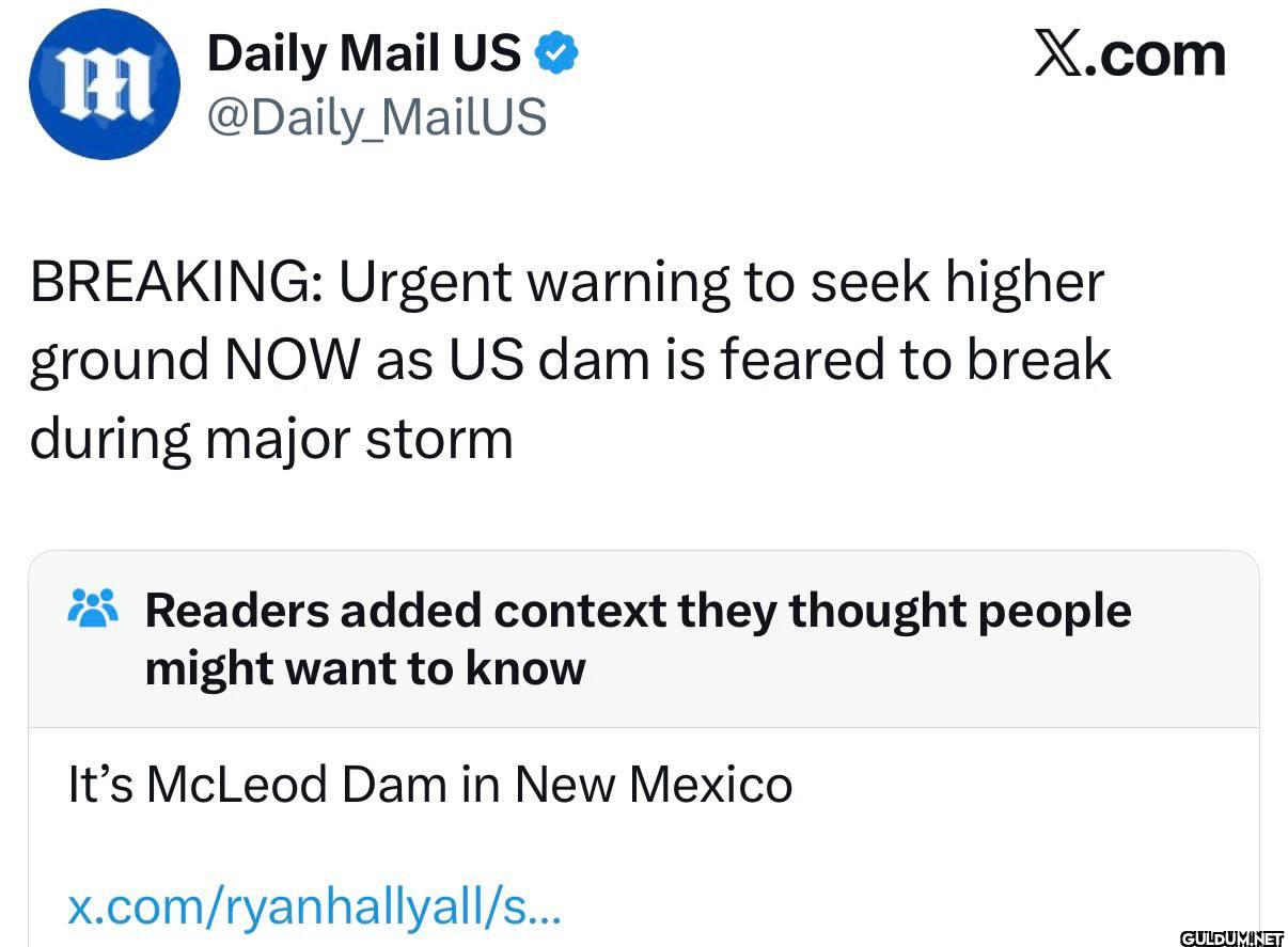 X.com BREAKING Urgent...