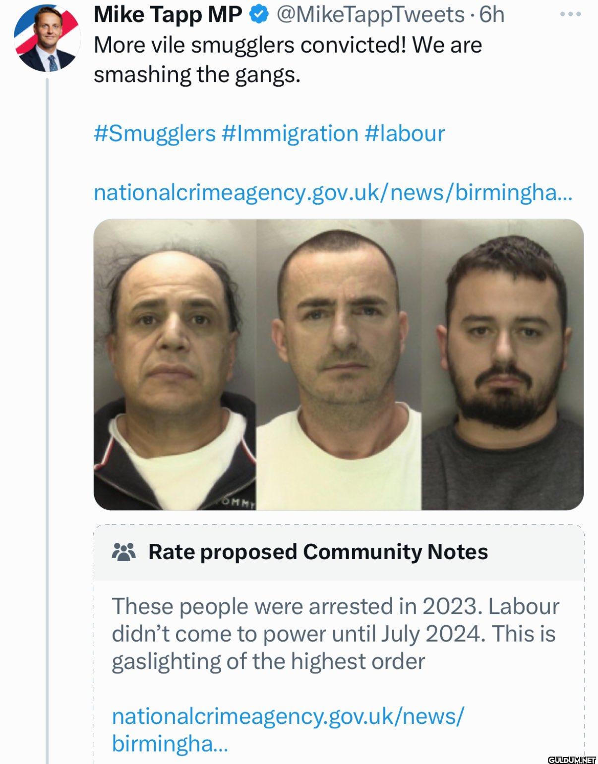 • 6h More vile smugglers...