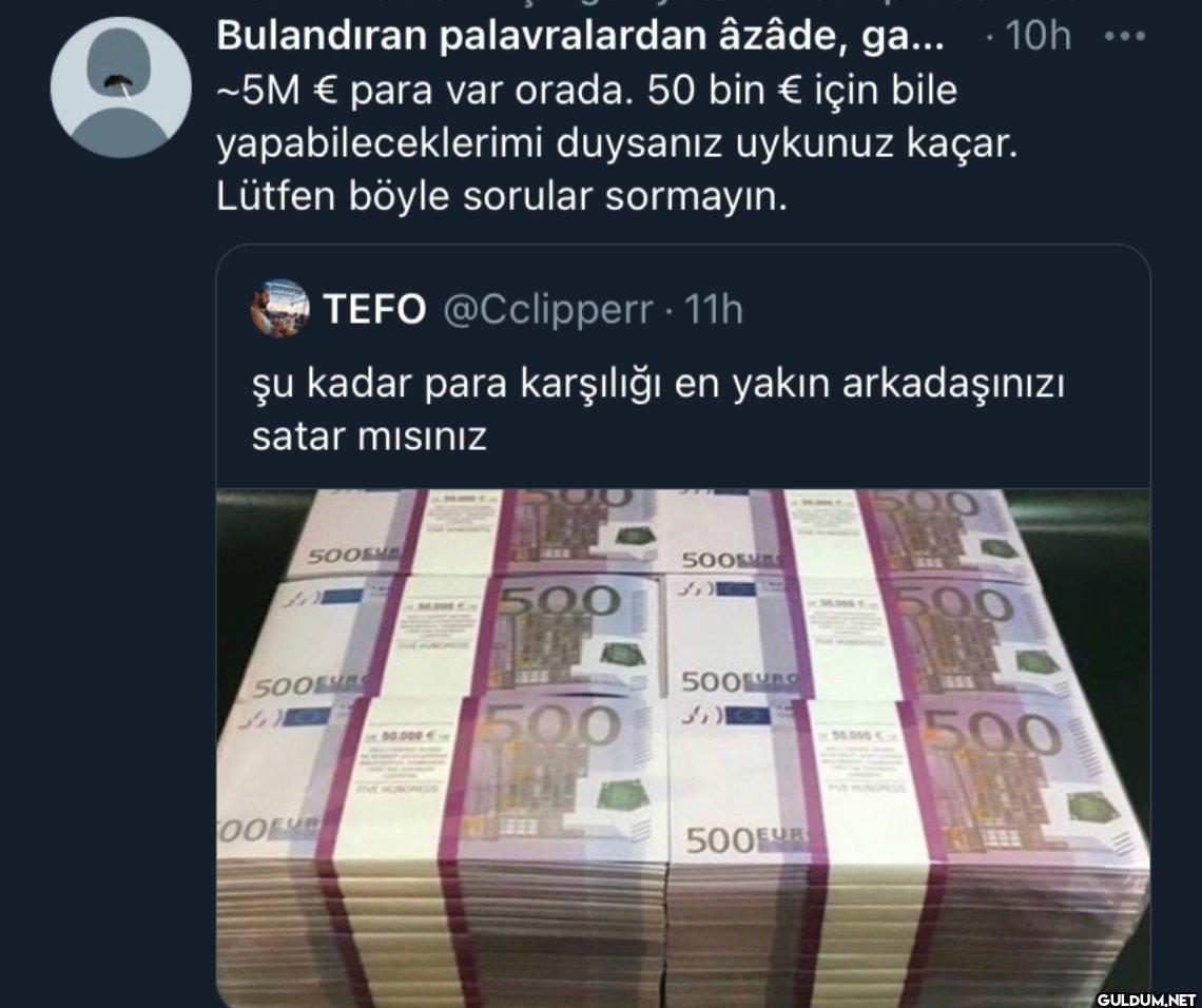 Bulandıran palavralardan...