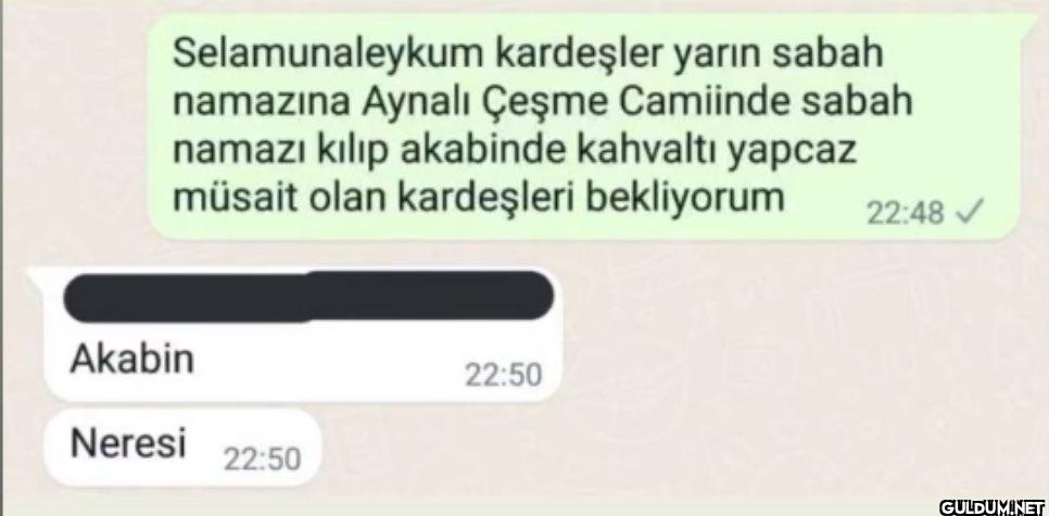 Selamunaleykum kardeşler...