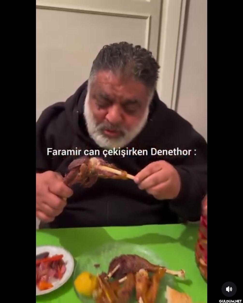 Faramir can çekişirken...