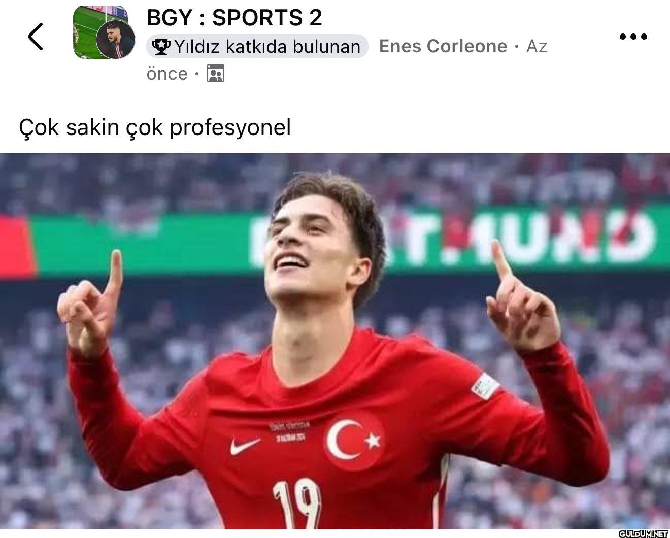 < BGY: SPORTS 2 Yıldız...