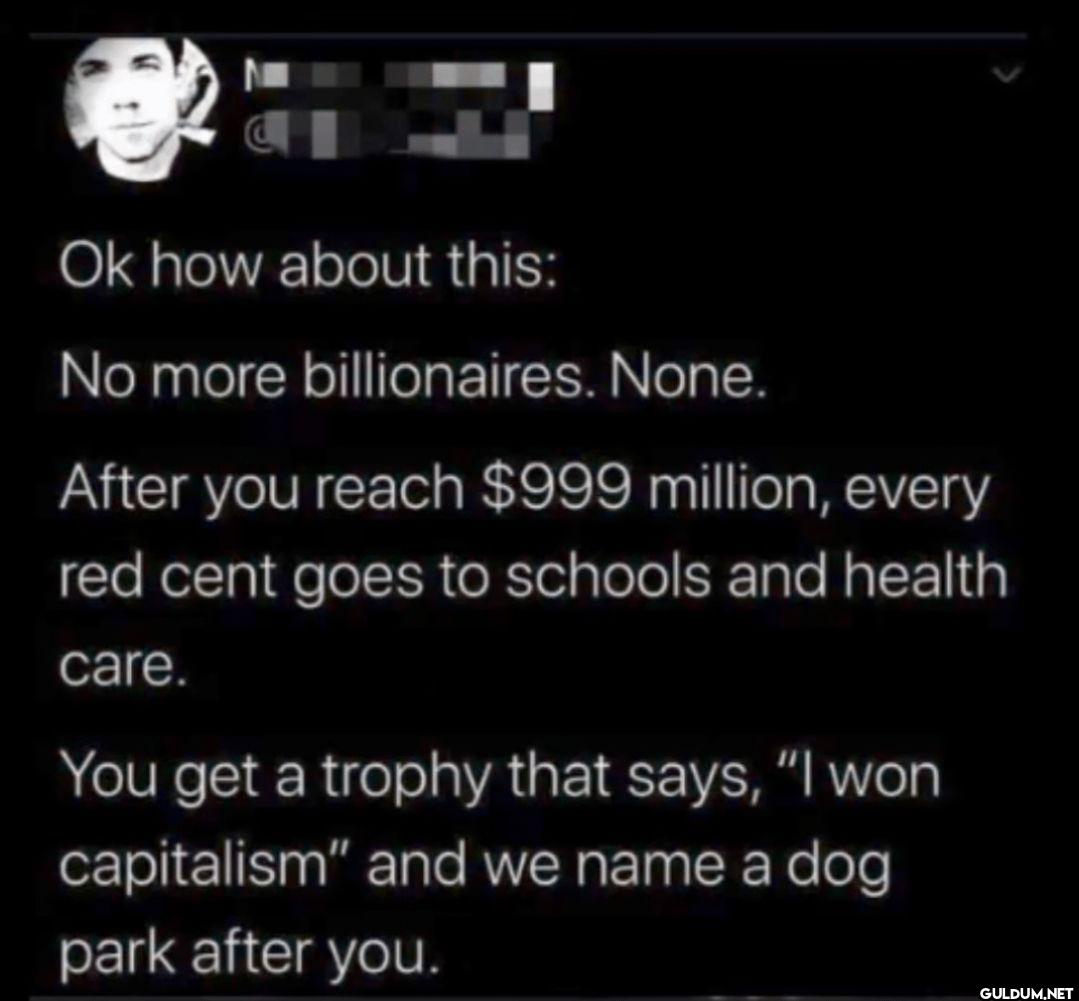 Ok how about this: No more...