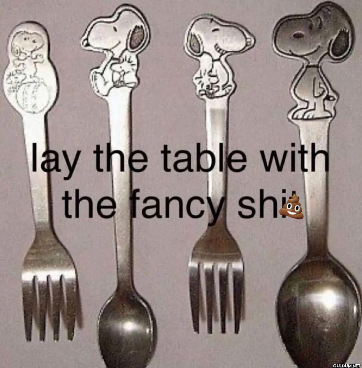 ︎ ︎ ︎ ︎    lay the table...