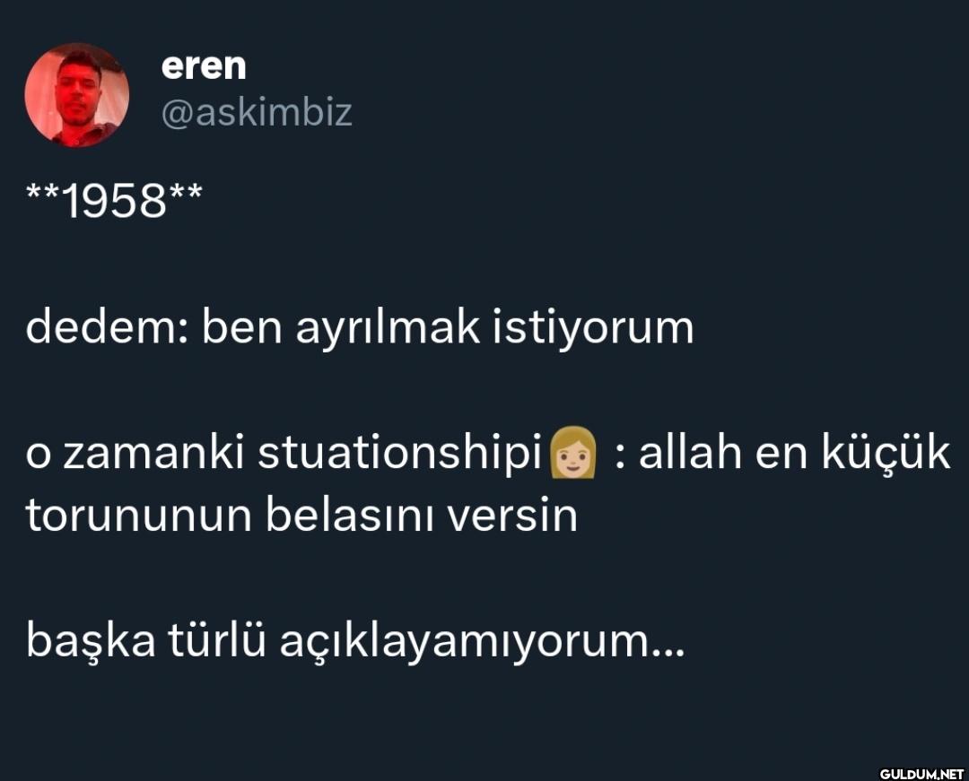**1958** dedem: ben...