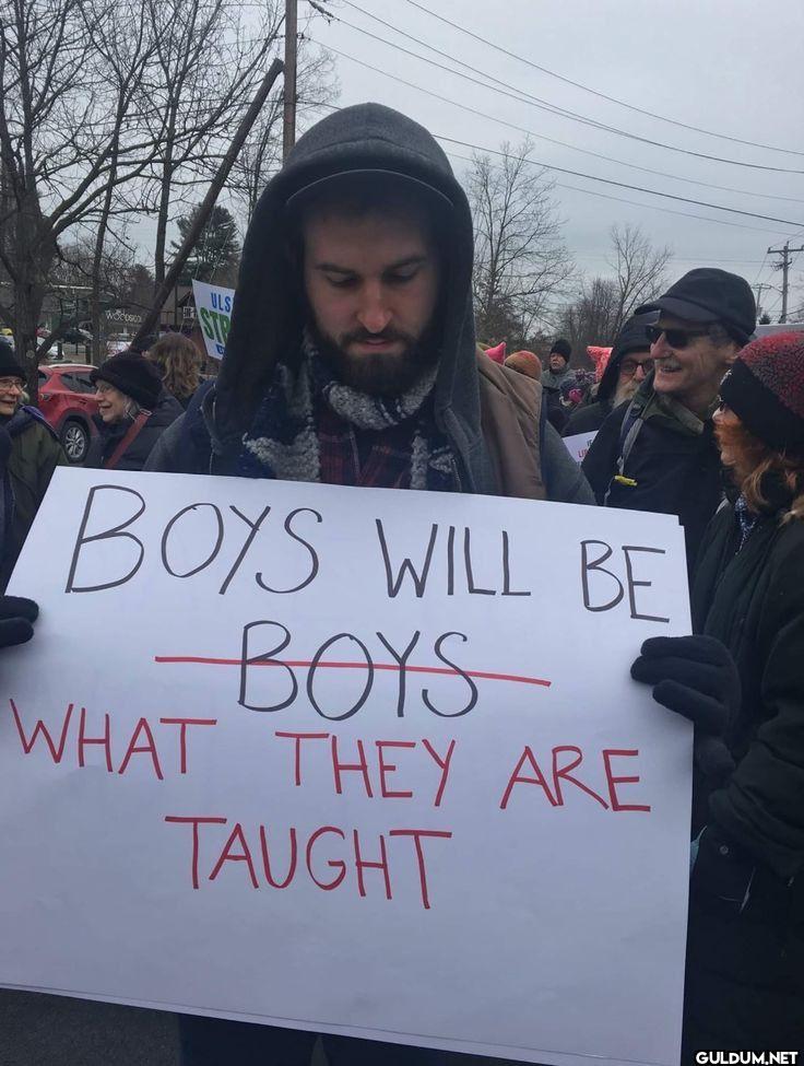 Facts    BOYS WILL BE BOYS...