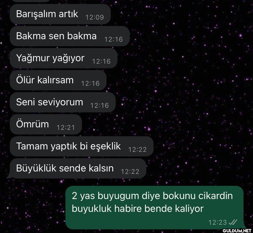 enistenizle    Barışalım...