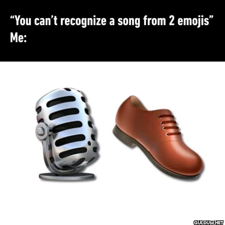 D "You can't recognize a...