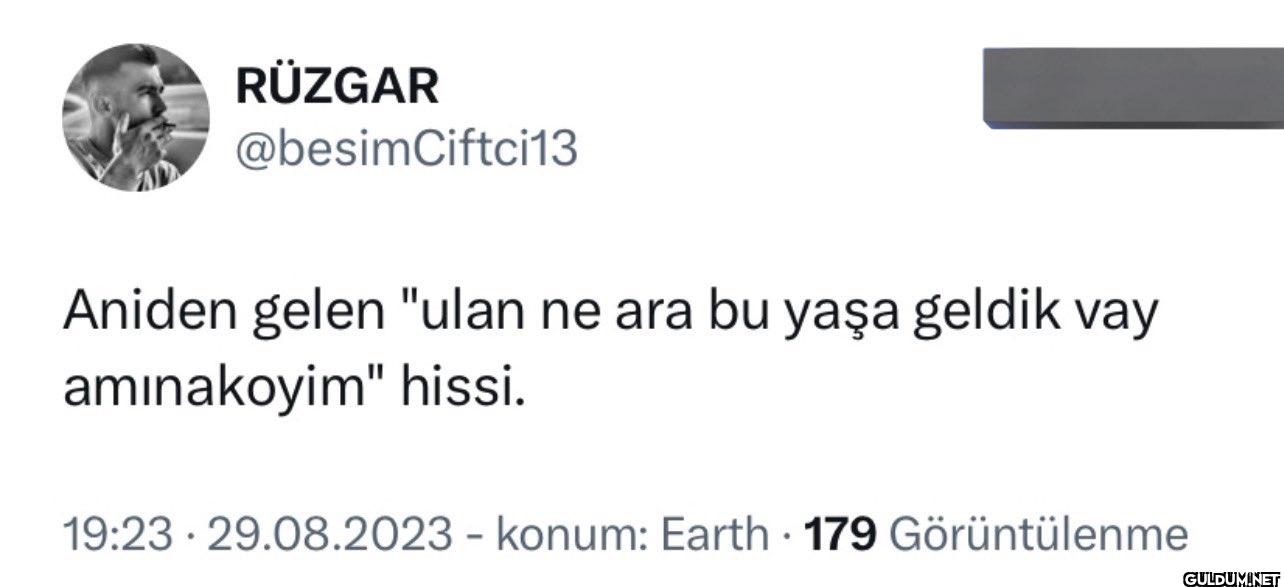 Aniden gelen "ulan ne ara...