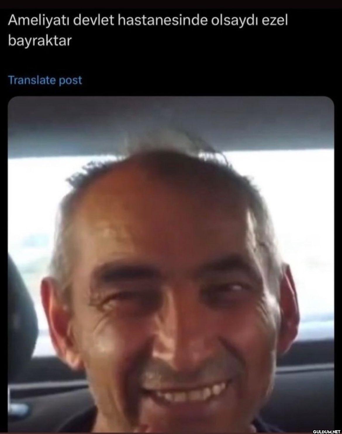 Ameliyatı devlet...