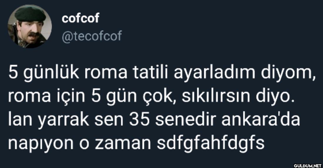5 günlük roma tatili...
