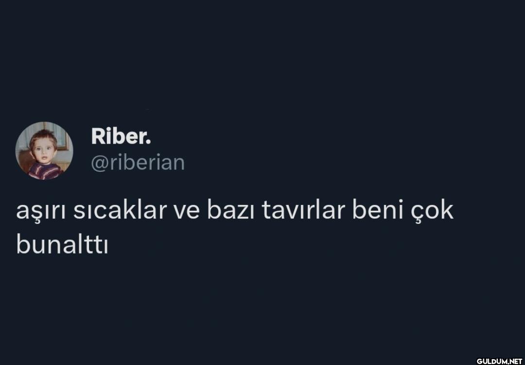 aşırı sıcaklar ve bazı...