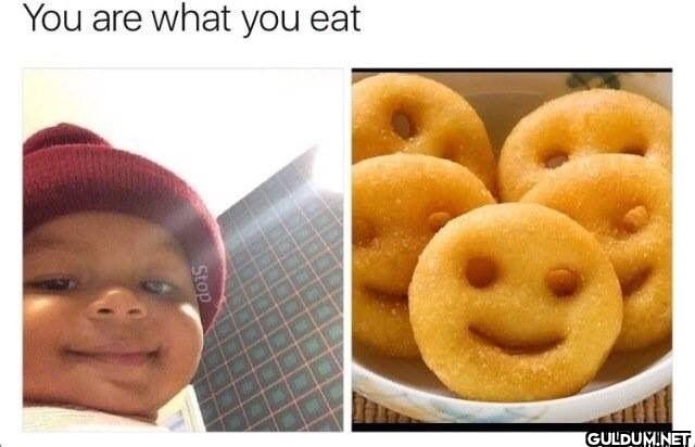 You are what you eat Stop