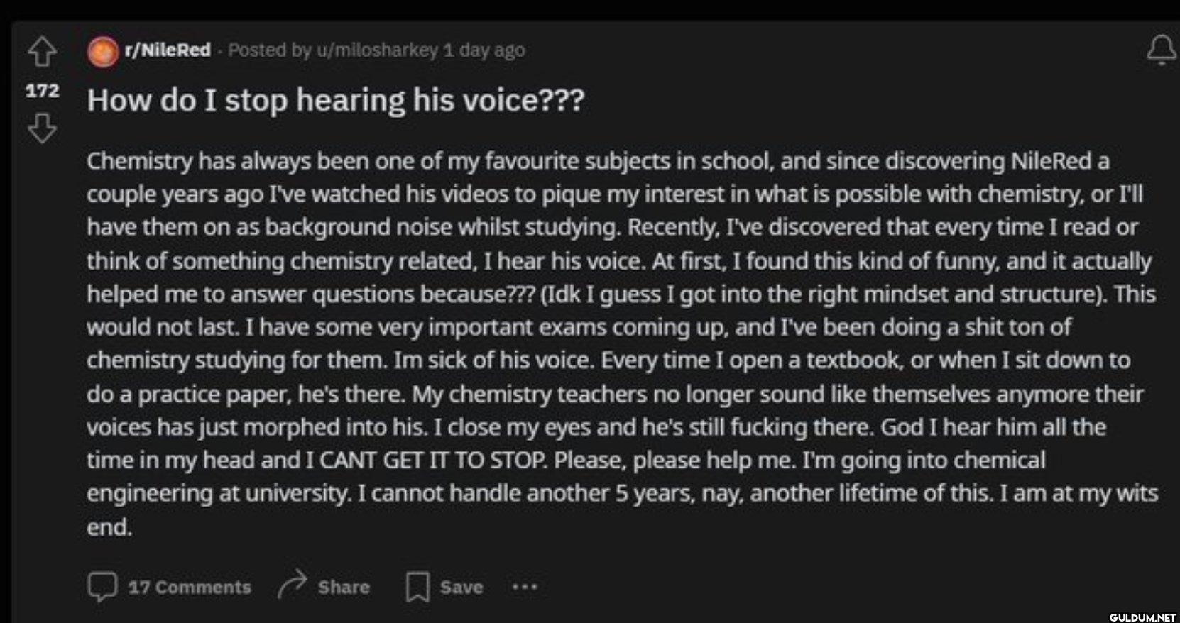 172 r/NileRed Posted by...