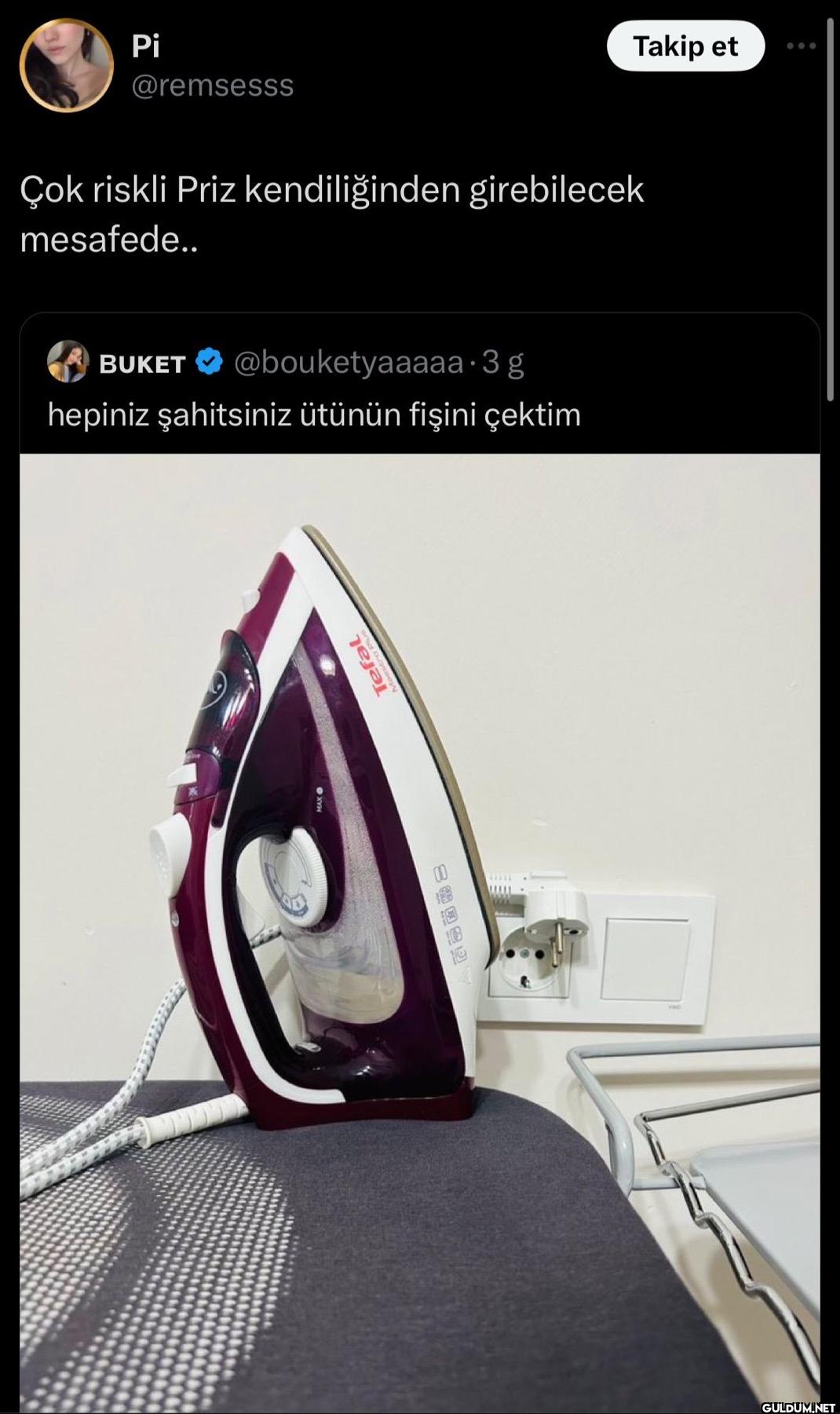 Çok riskli Priz...