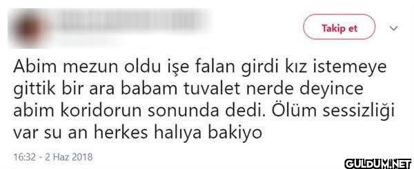 Takip et Abim mezun oldu...