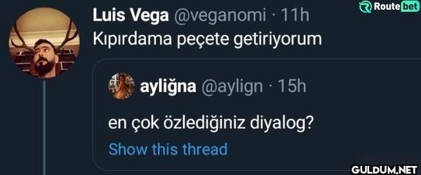 · 11h Kıpırdama peçete...