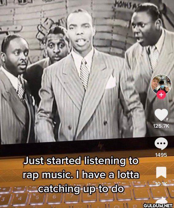 Just started listening to...