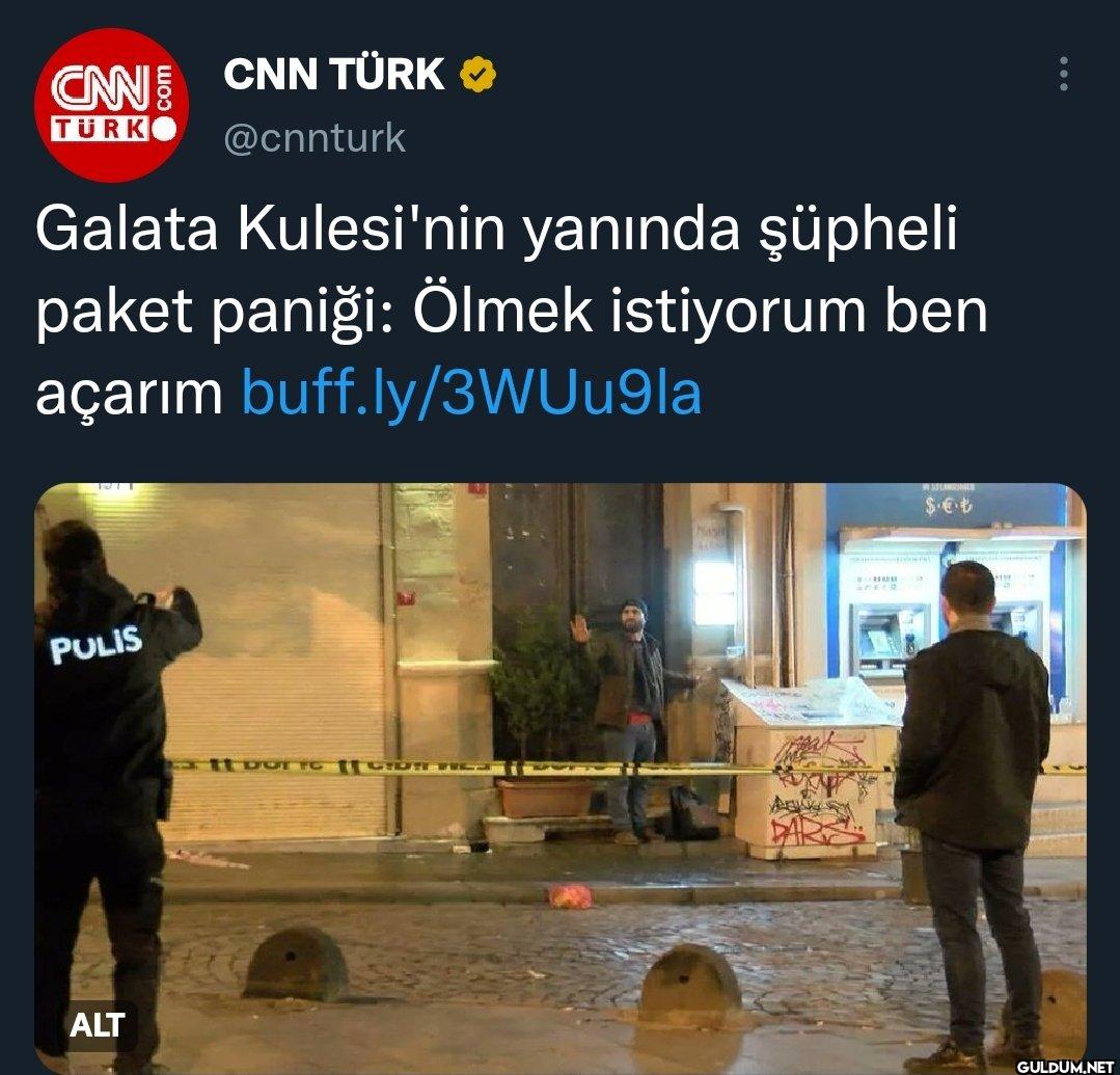 Galata Kulesi'nin yanında...